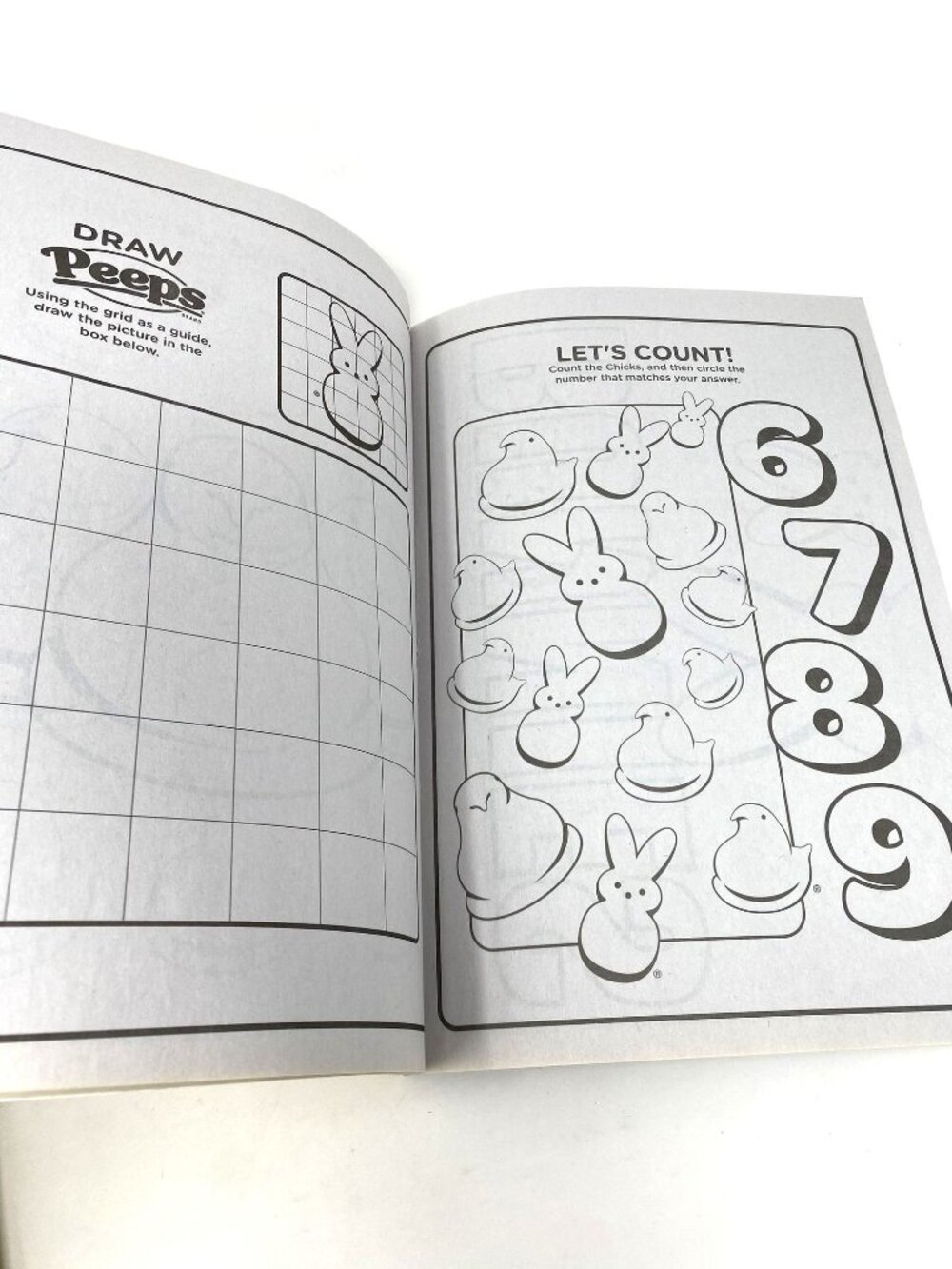 Bendon 2 Pack Happy Spring Peeps Easter Jumbo Coloring & Activity Books Kids - Picture 5 of 14